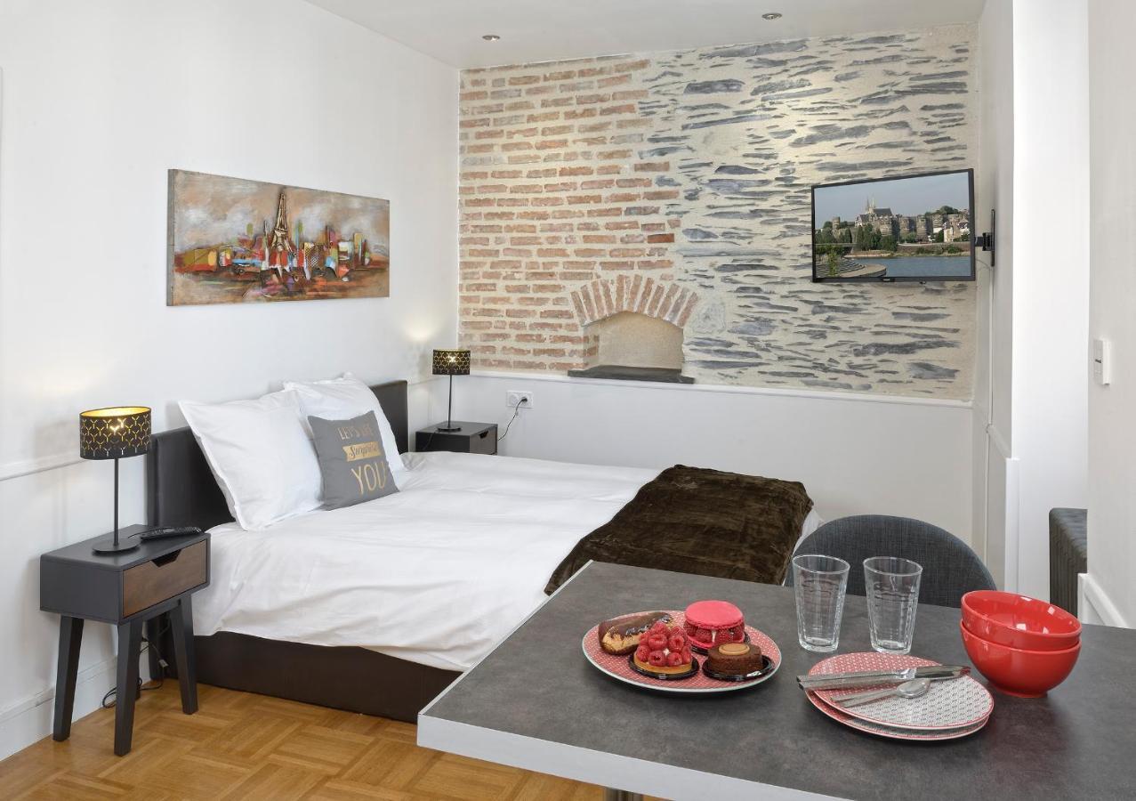 Ferienwohnung Hyper Centre Rue Valdemaine Angers Zimmer foto