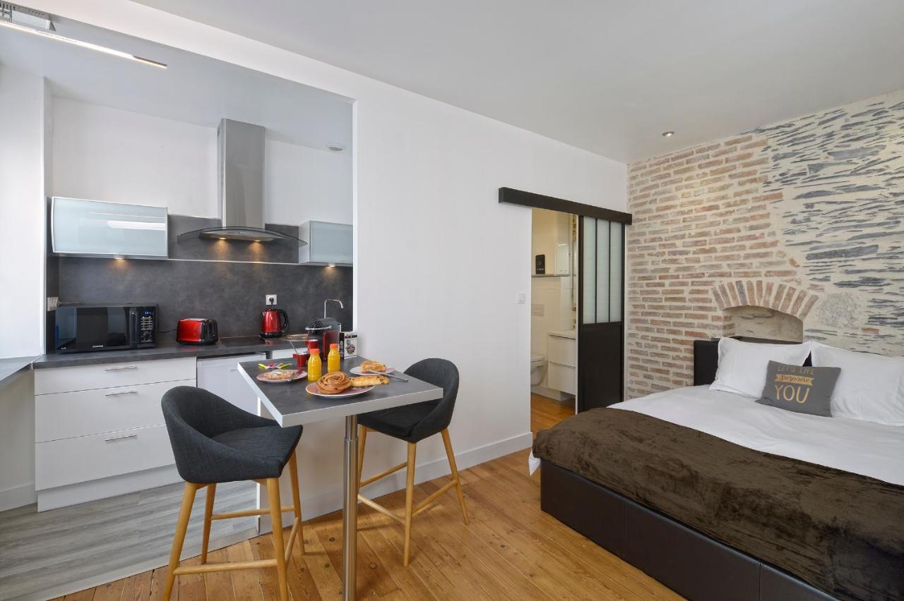 Ferienwohnung Hyper Centre Rue Valdemaine Angers Zimmer foto