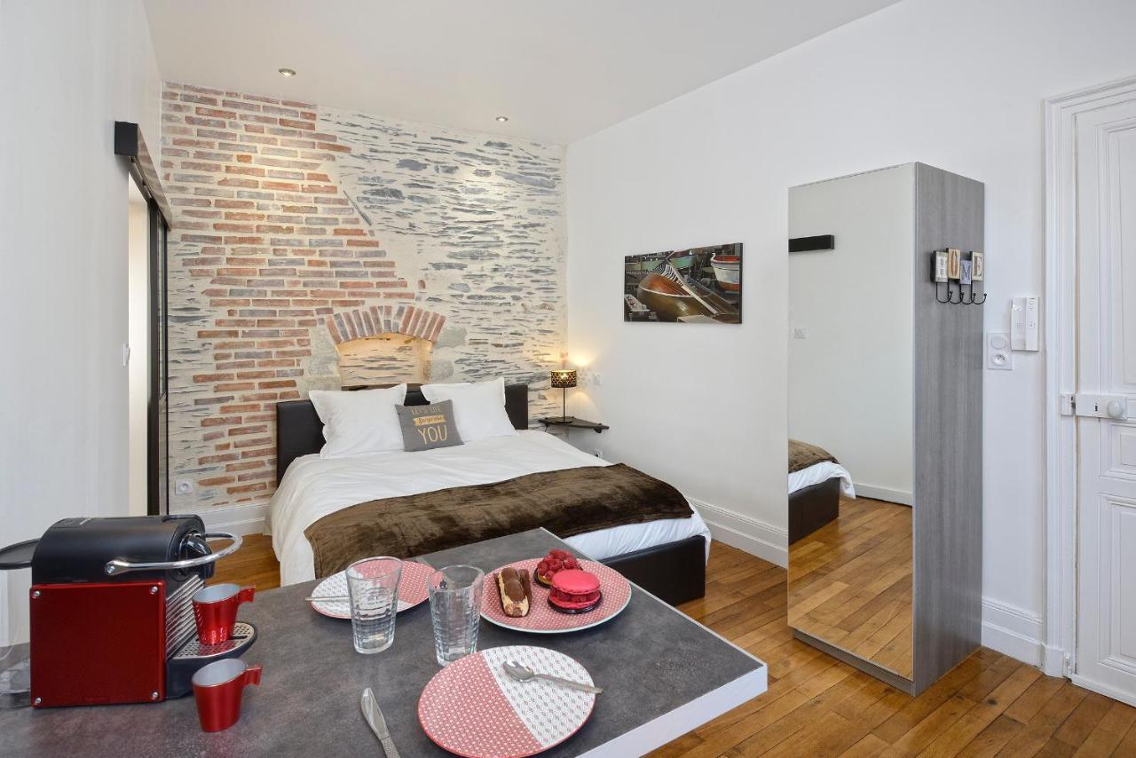 Ferienwohnung Hyper Centre Rue Valdemaine Angers Exterior foto
