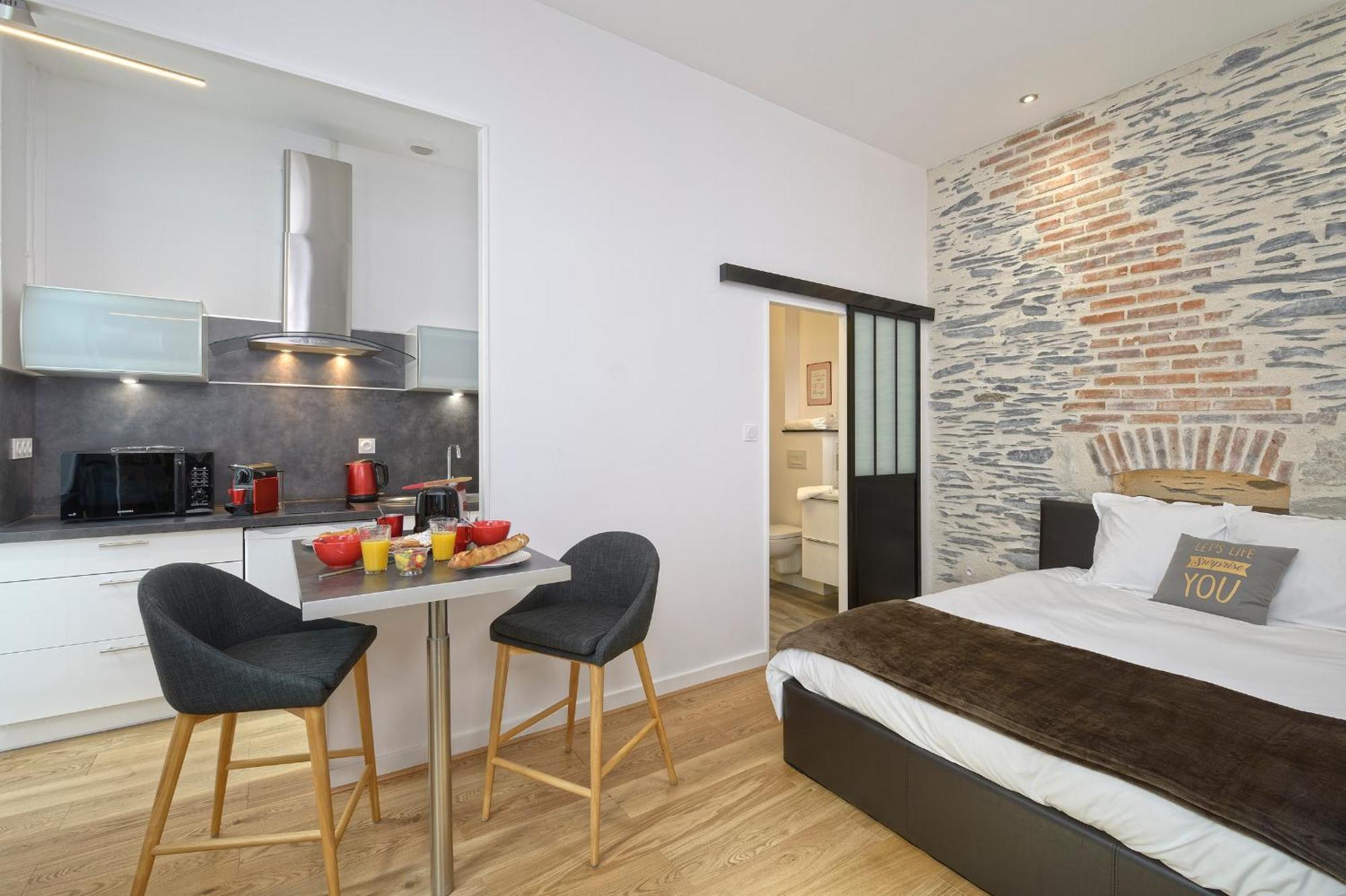 Ferienwohnung Hyper Centre Rue Valdemaine Angers Exterior foto