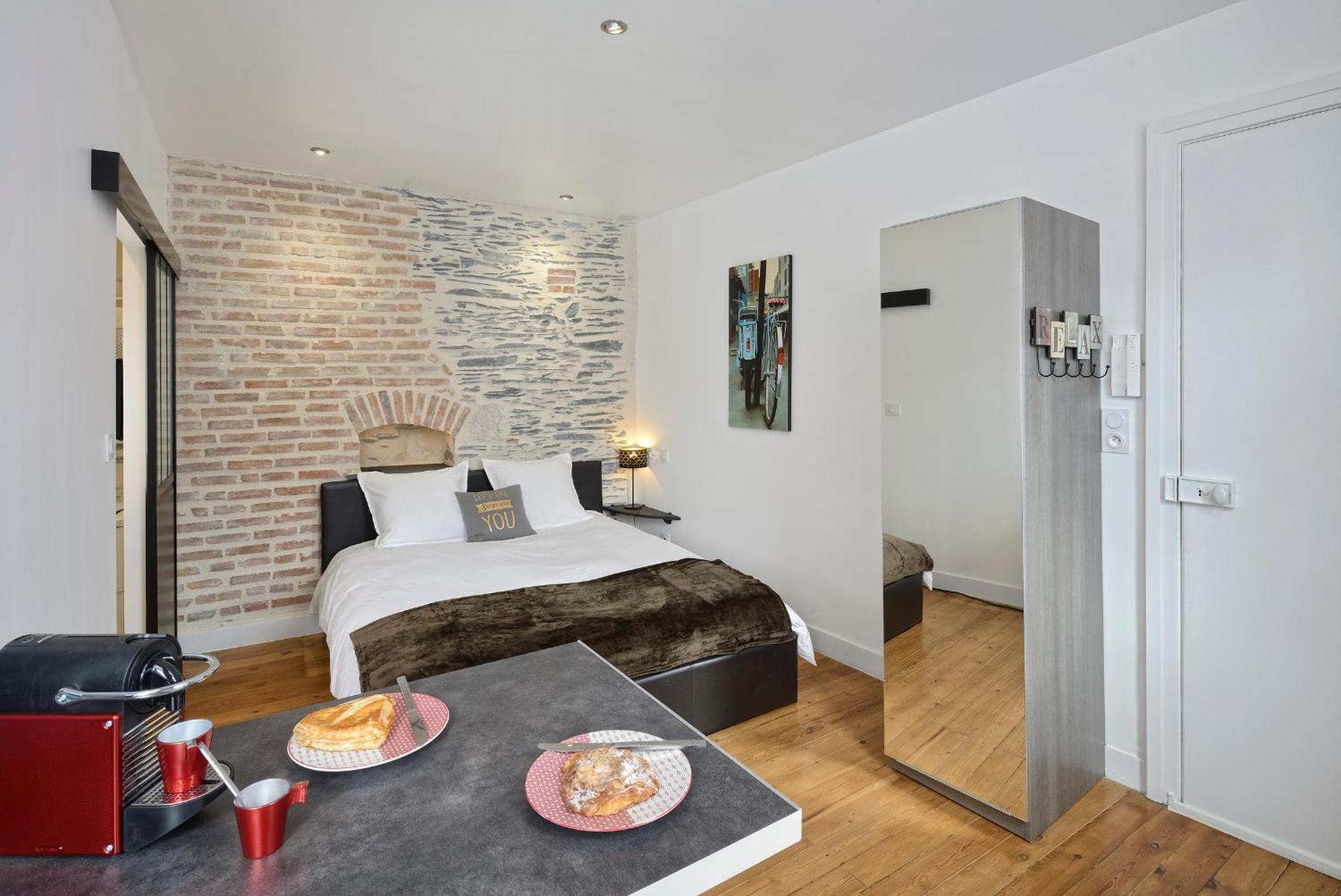 Ferienwohnung Hyper Centre Rue Valdemaine Angers Zimmer foto
